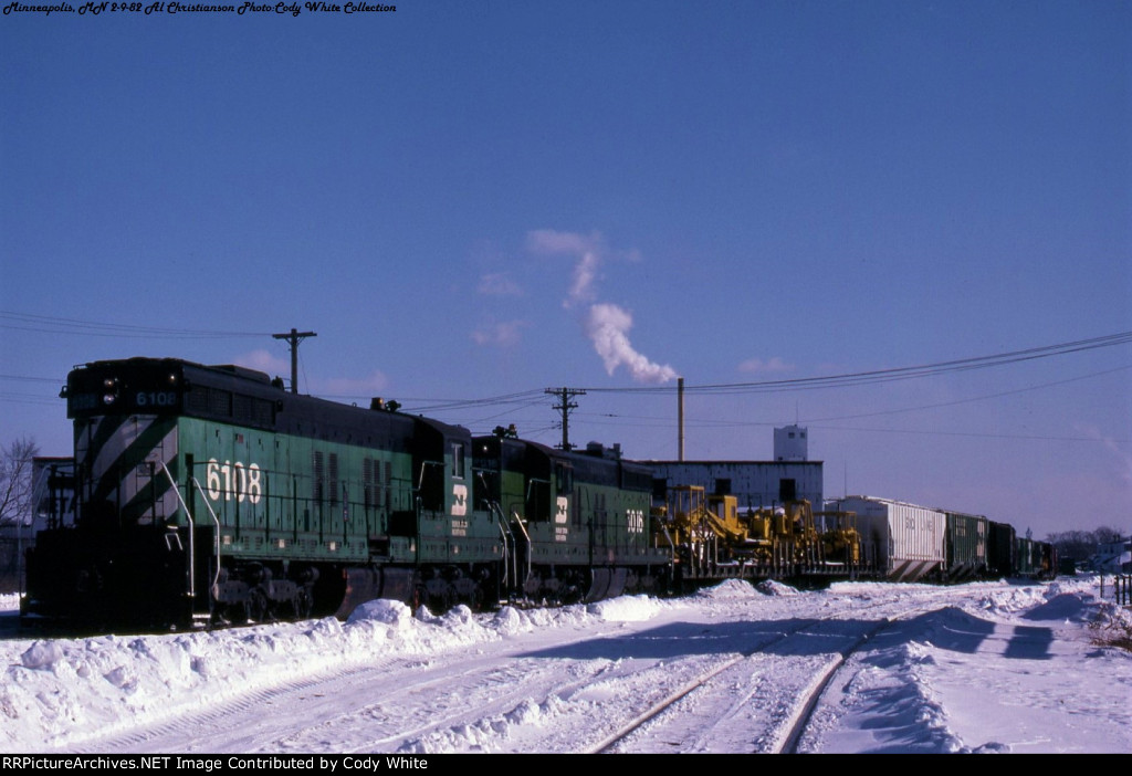 Burlington Northern SD9 6108